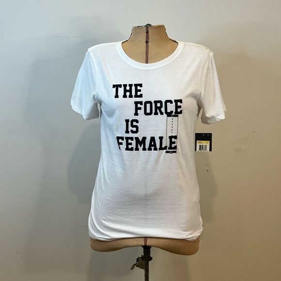 NWT NIKE "The Force is Female" T-Shirt - Size Small - Picture 2 of 10